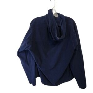 REI Co-op Fleece Hoodie Jacket Blue Full Zip Outdoors Activewear Mens‎ Large
